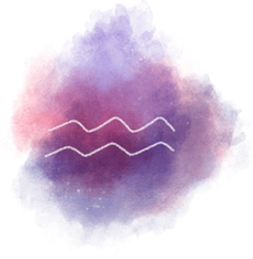 Aquarius Zodiac Sign Galaxy